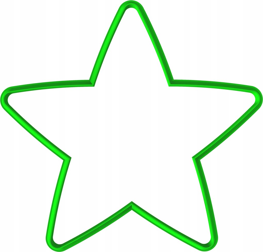 Karácsonyi Mézeskalács Forma Karácsonyi Nagy XXL Csillag 18cm