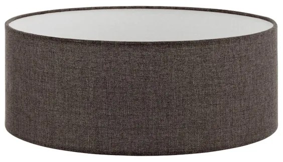 LED állólámpa TUNJA 1xE27/20W/230V, átmérő 38 cm, matt króm/barna