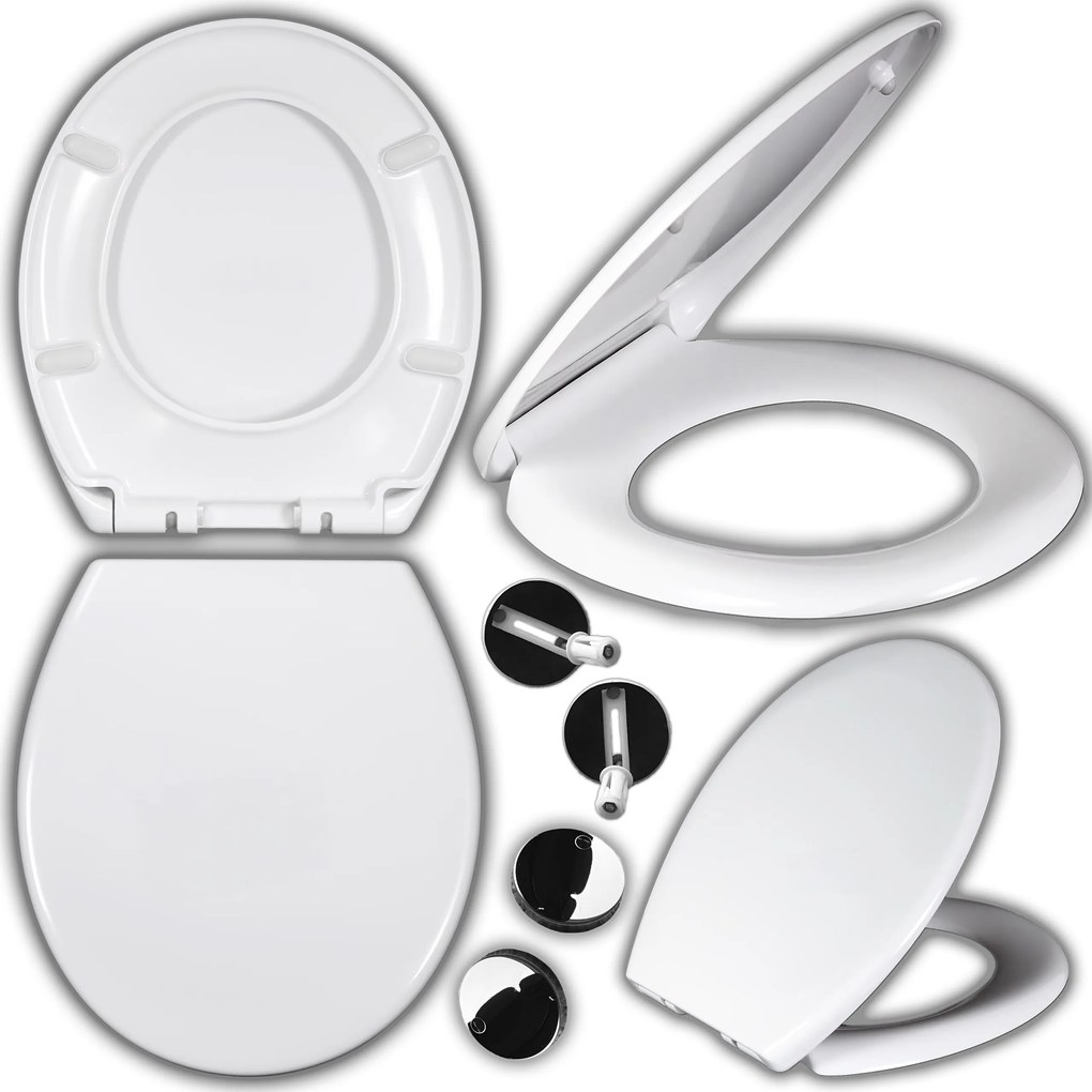 Wc Ülőke Lassan Záródó Kemény Levehető Univerzális