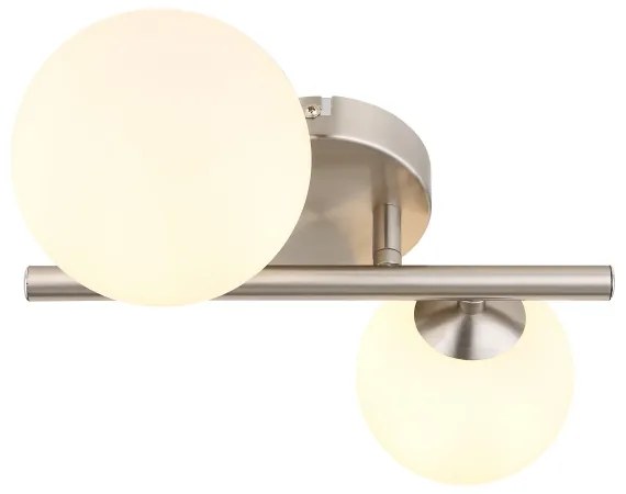 Globo 56140-2W - LED Felületre szerelhető csillár RIHA 2xG9/3W/230V króm