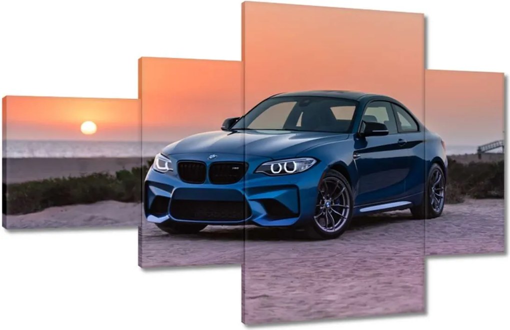 Képek 130x80 Tájkép Bmw Naplemente