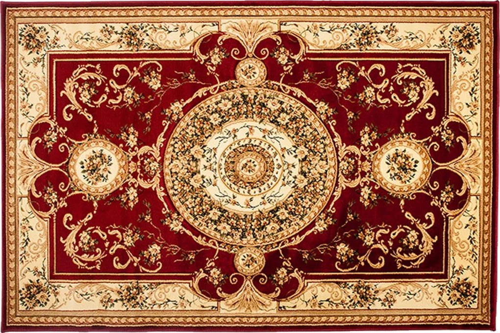 Klasszikus Szőnyeg Hagyomány 140x190 Vastag Kivágott 4r