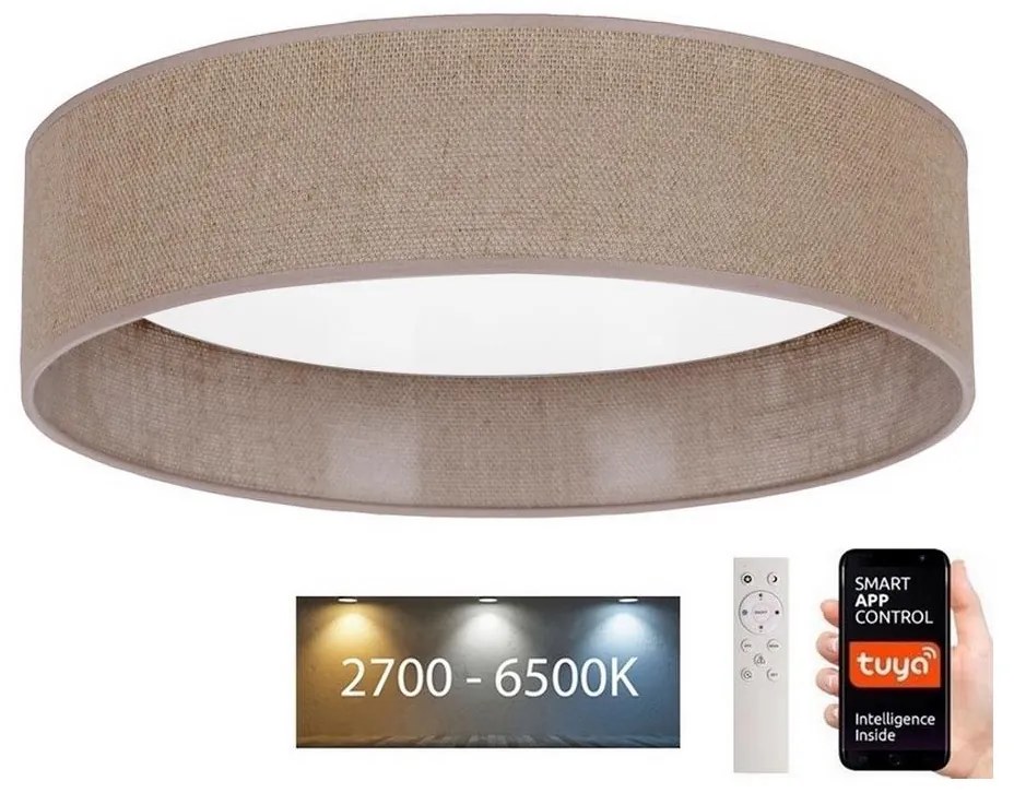 Brilagi - LED Dimmelhető lámpa VELVET SMART LED/24W/230V Wi-Fi Tuya + távirányító
