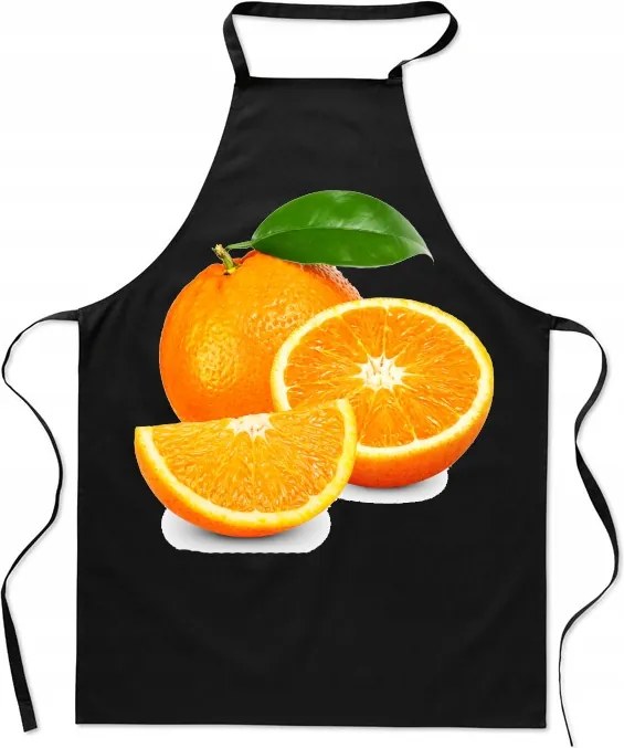 Konyhai kötény nyomtatás Narancs