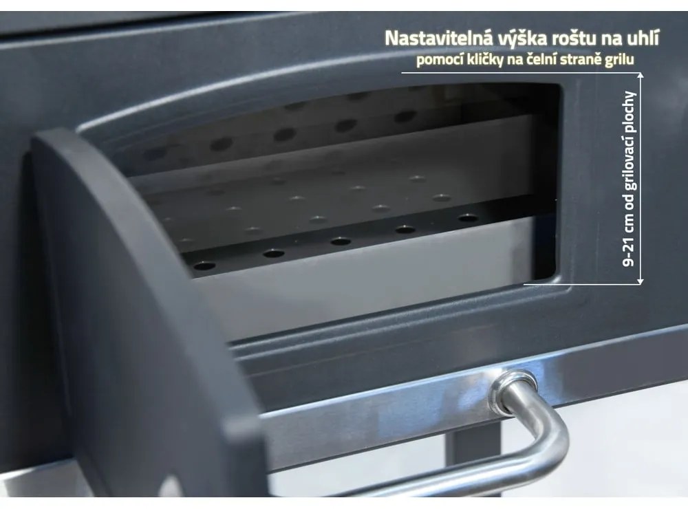 Royal faszenes grillsütő öntöttvas ráccsal - Cattara