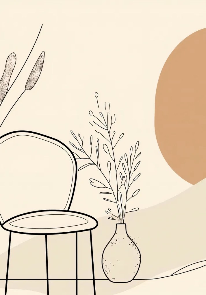 Poszter 70x100cm Nyugodt sarok