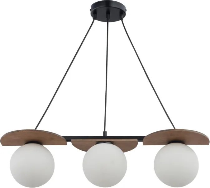 SIGMA LIGHTING 33299 MIRROR Többágú Függesztett Lámpa Barna, Fekete G9 IP20