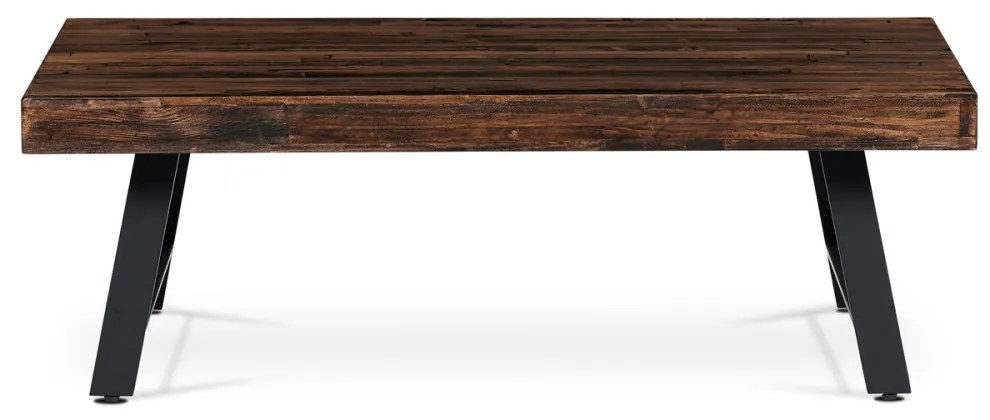 Masă de cafea din pin. Dimensiuni: 130x70 cm.