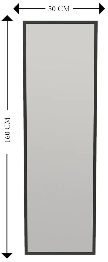 Tessa Black tükör 50 x 160 cm
