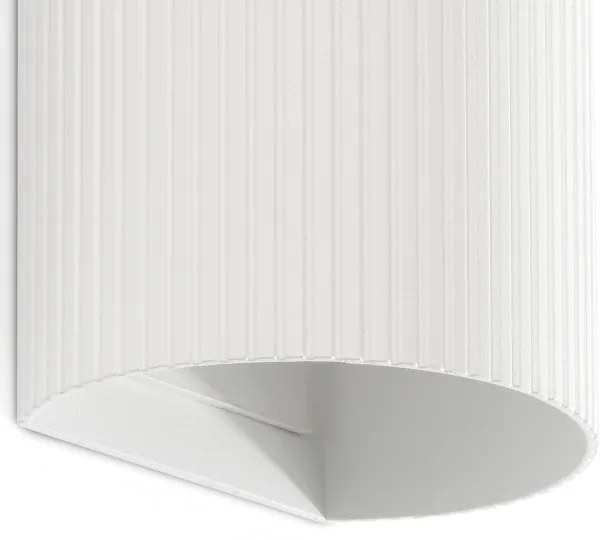 FARO 40542 - Fali lámpa SOLE 2xGU10/8W/230V fehér csipkézett kerek