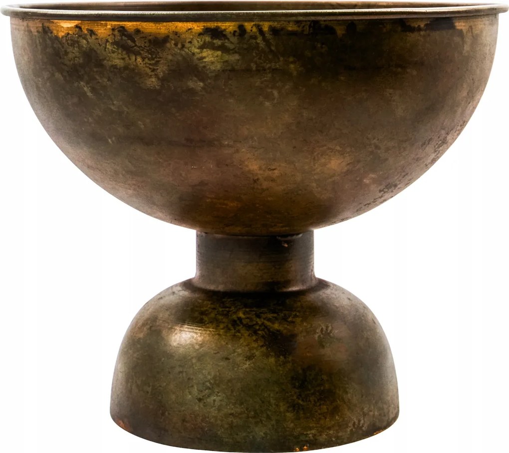 House Doctor Tala Dekorációs tál 26,5 cm Antik sárgaréz