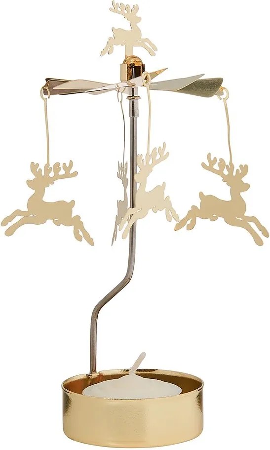 MERRY-GO-ROUND mécses-körhinta, szarvas