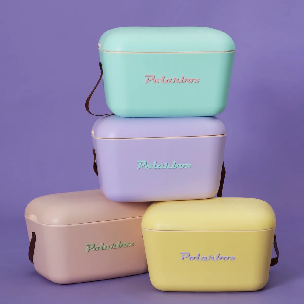 POLARBOX Hűtődoboz 12 l, rózsaszín, 12 l
