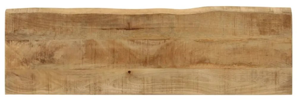 tömör mangófa pad természetes éllel 105 cm