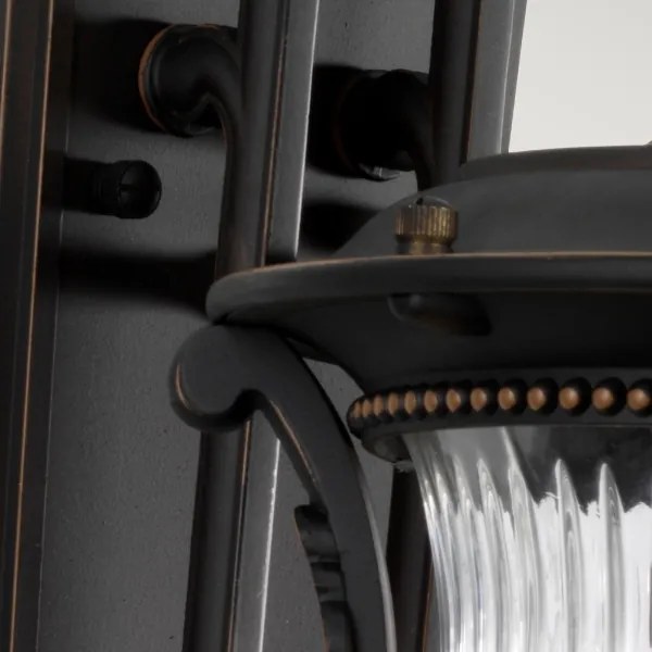 Elstead KL-LUVERNE2-M - Kültéri fali lámpa LUVERNE 1xE27/100W/230V IP44