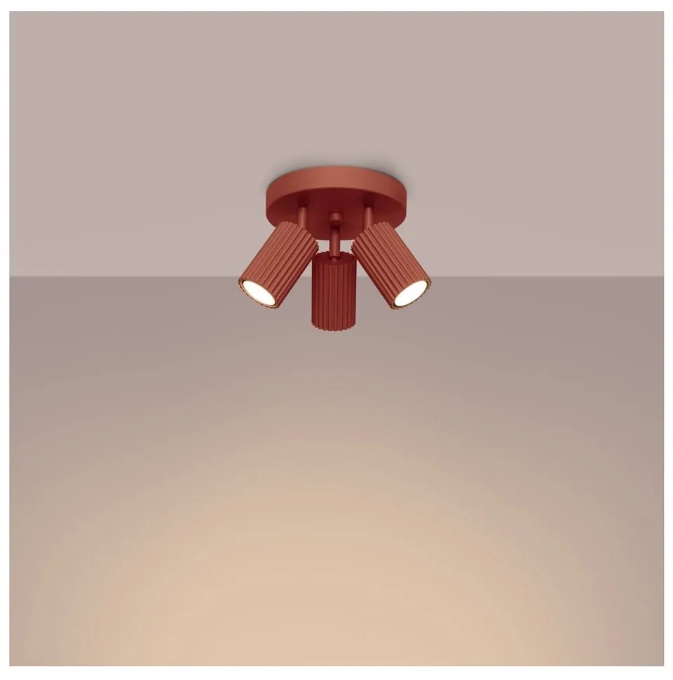 Téglavörös spotlámpa Gleam – Sollux