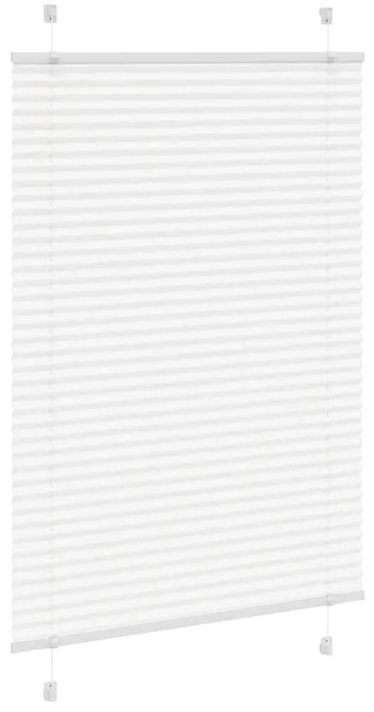 pliszírozott redőny Fehér 95x100 cm szövetszélesség 94,4 cm
