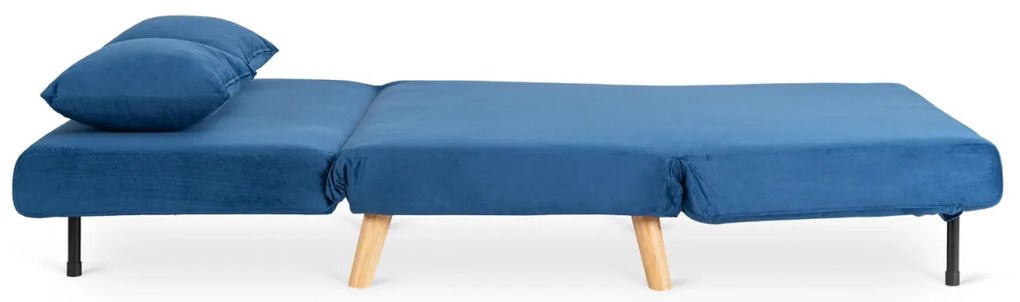 Ágyazható Fotel Sötétkék Színben. MARRY 2