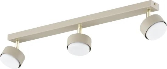 Brilagi - LED spotlámpa MONO 3xGX53/12W/230V bézs