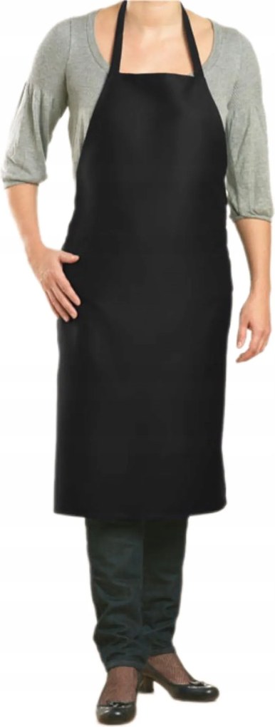 Pamut fekete konyhai kötény szakács pincér vendéglátóipari