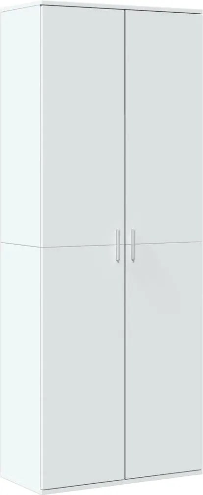 vidaXL fehér szerelt fa magasszekrény 70 x 35 x 180
