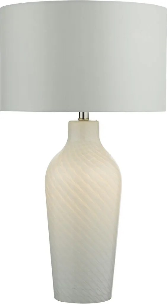 Dar Lighting CIBANA CIB422 Asztali lámpa 1x60w/B22+1x25w/E14