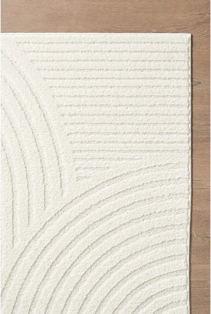 Krémszínű szőnyeg 200x290 cm Whirl – ESTE