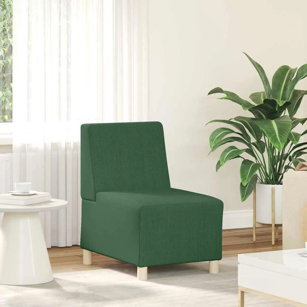 Karfa Nélküli Modularis Kanapé Egység 2 pcs Zsungel zöld