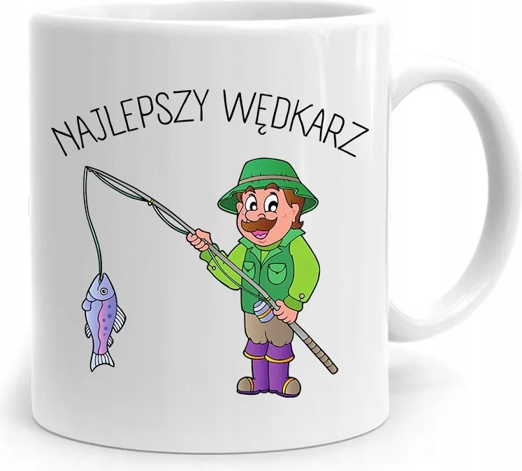 Horgász Ajándék Bögre A Legjobb Horgász fényképes nyomtatással