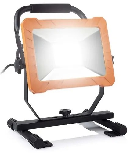 LED reflektor LED/50W/230V 6500K IP65 narancssárga/fekete