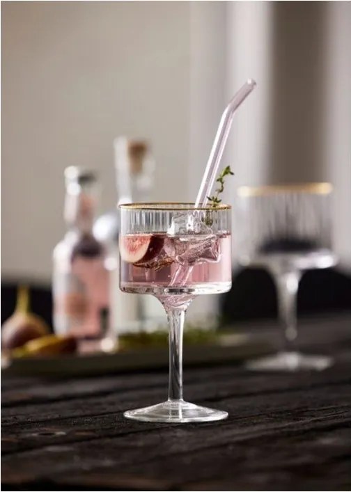 Palermo 4 db-os gin &amp; tonic pohár készlet, 320 ml - Lyngby Glas