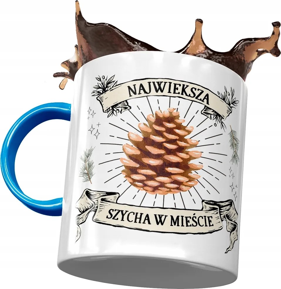 Bögre Kék Vicces A legnagyobb városkép nyomtatott fényképpel