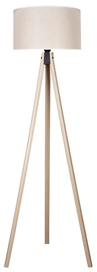 Duolla - Állólámpa 1xE27/60W/230V átm. 44 cm krémes/bézs