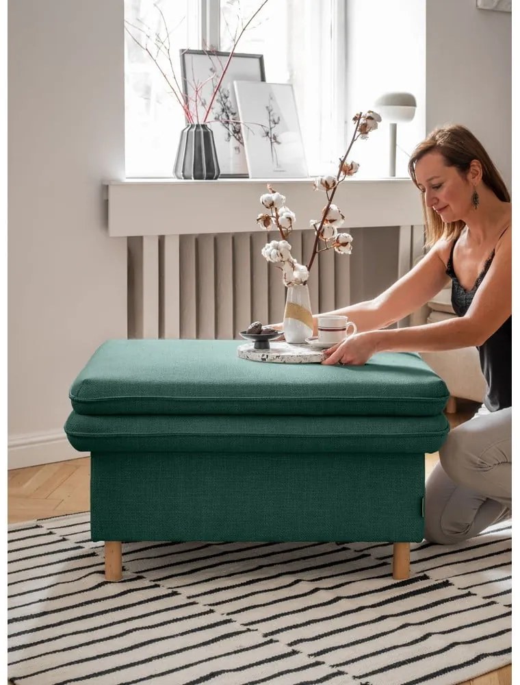 Türkiz lábtartó Simon – Miuform