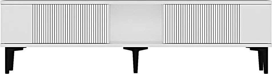 Corsa TV-állvány, fehér, 150 cm