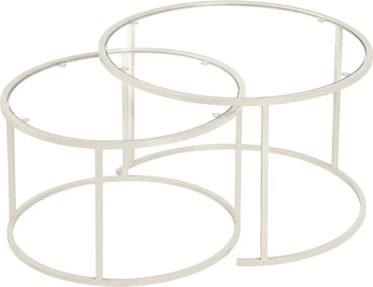 Dohányzóasztal, 60 cm – Beige-Trs-80-60-Nrd-Srk