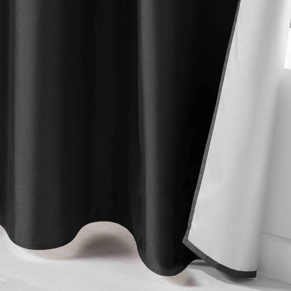 Fekete termo függöny 140x260 cm Icemount – douceur d'intérieur