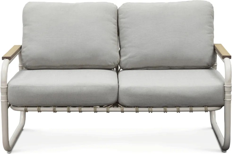 Kerti bútor garnitúra, fém, bézs, AZS-L1913 CRM