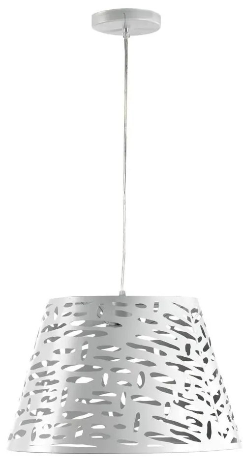 ONLI - Csillár zsinóron RICKY 1xE27/15W/230V átm. 40 cm fehér