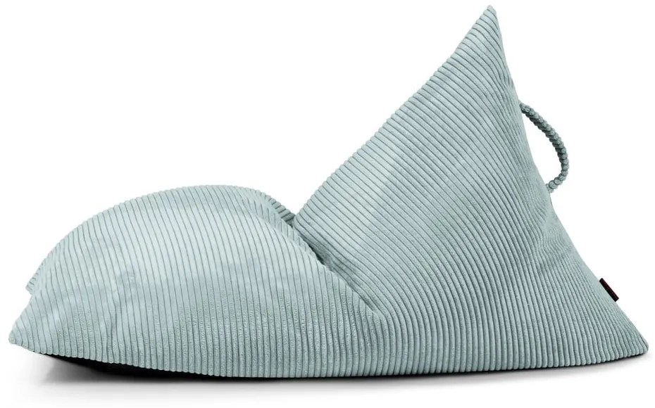 Mentazöld kordbársony gyerek babzsákfotel Razzy – SLOWDOWN