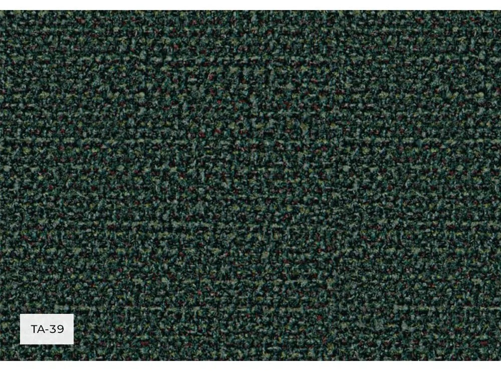 Sötétzöld sarokkanapé (jobb oldali-L alakú) Shell – Miuform