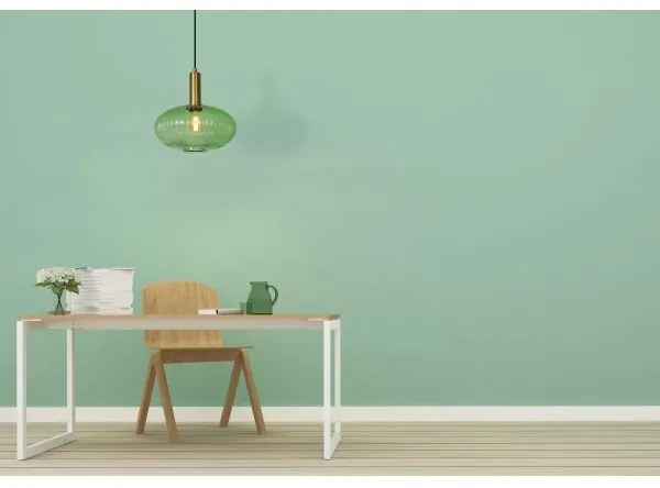 Lucide 45386/30/33 - Csillár zsinóron MALOTO 1xE27/40W/230V á. 30 cm zöld