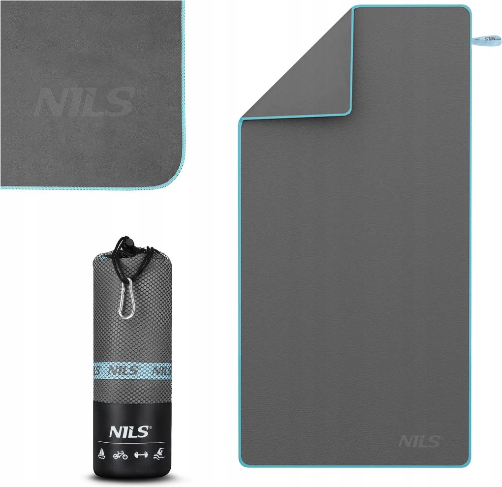 Gyorsan száradó mikroszálas strandtörölköző Nils NCR13