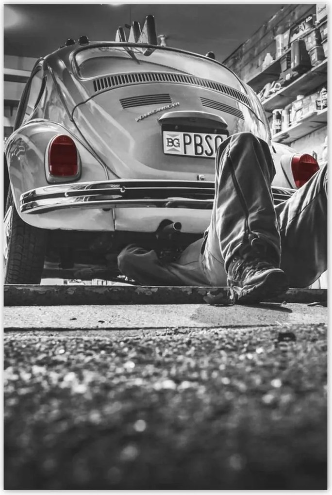 Poszterek 80x120 Én magam javítom a Vw Bogár