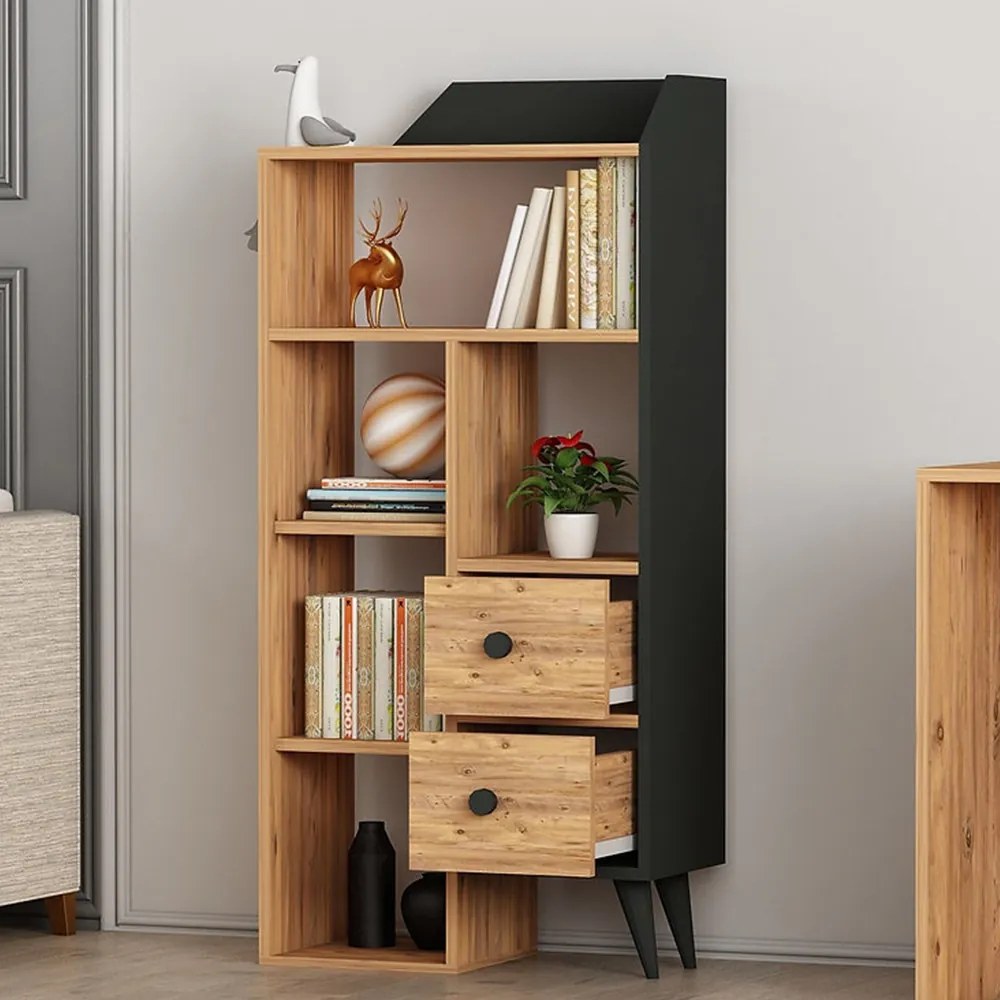 Fiókos komód hálószoba nappali bútor 80x35x77 cm fehér GW-03