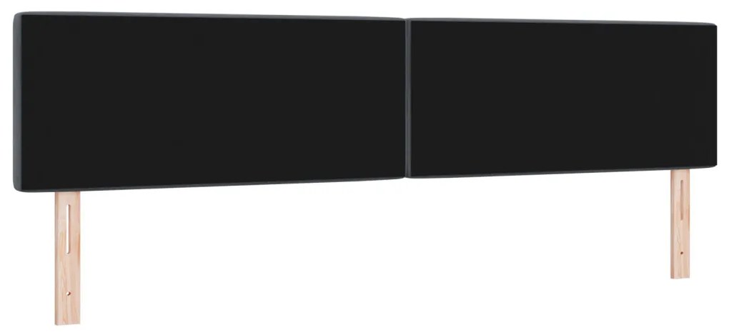 LED Fejvég Kristálygomb Puffos Sötétszürke 100 cm Bársony
