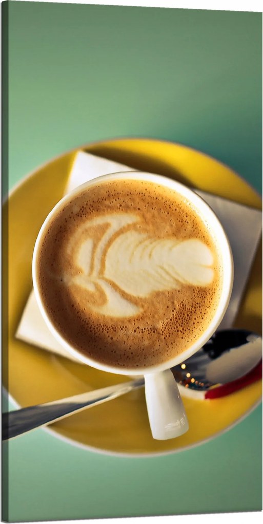 Vászonkép Kávé Vintage Stílusos Kávézó 60x120