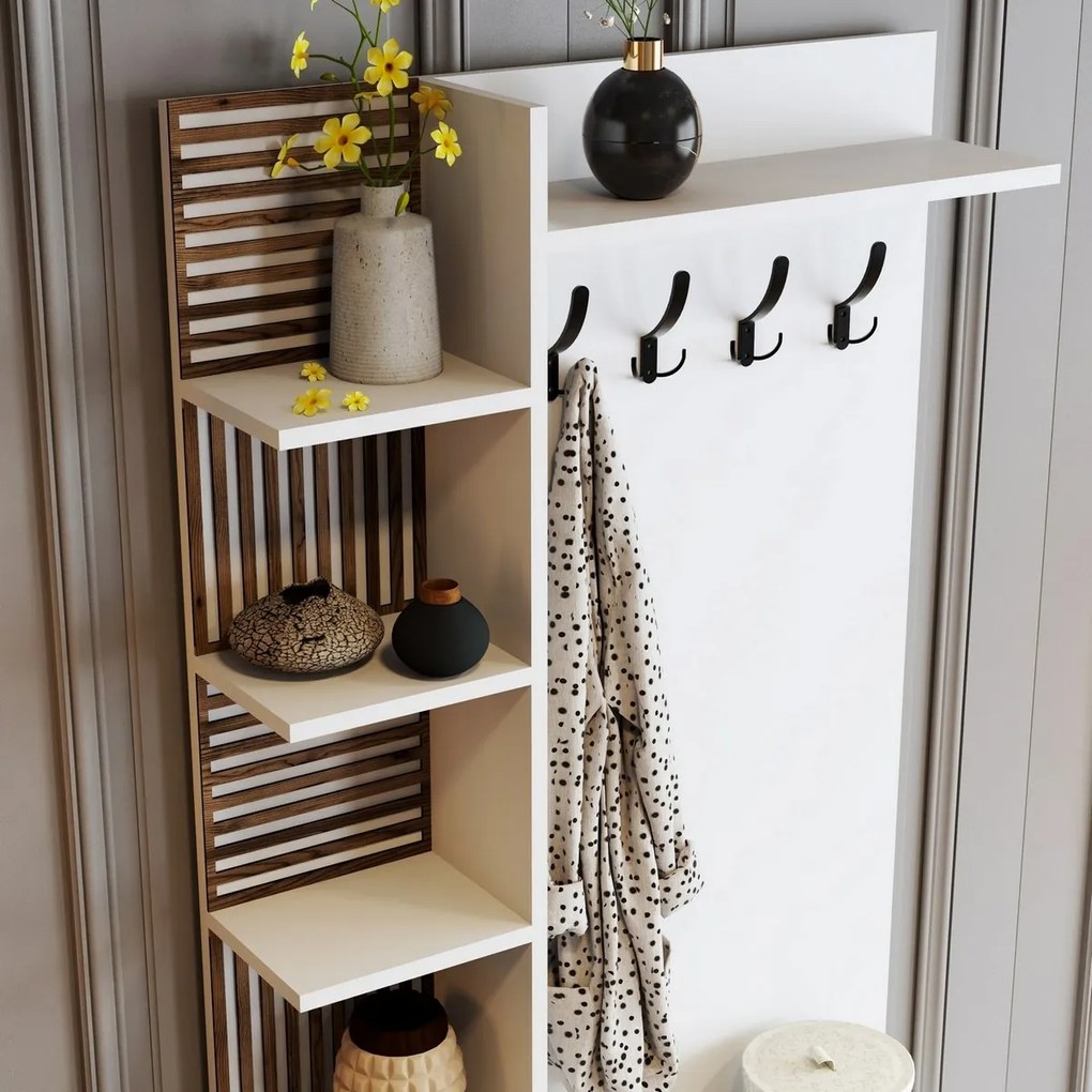 Viyana White cipősszekrény és polcok