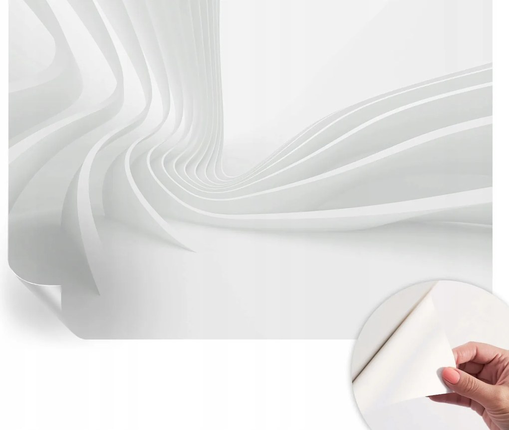 Öntapadós Dekoratív Fotótapéta Hálószobába Folyékony vonalak 208x146 cm