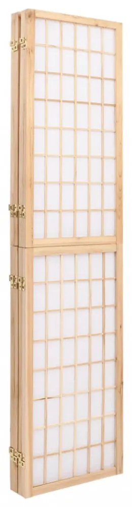 4 paneles japán stílusú összecsukható paraván 160 x 170 cm